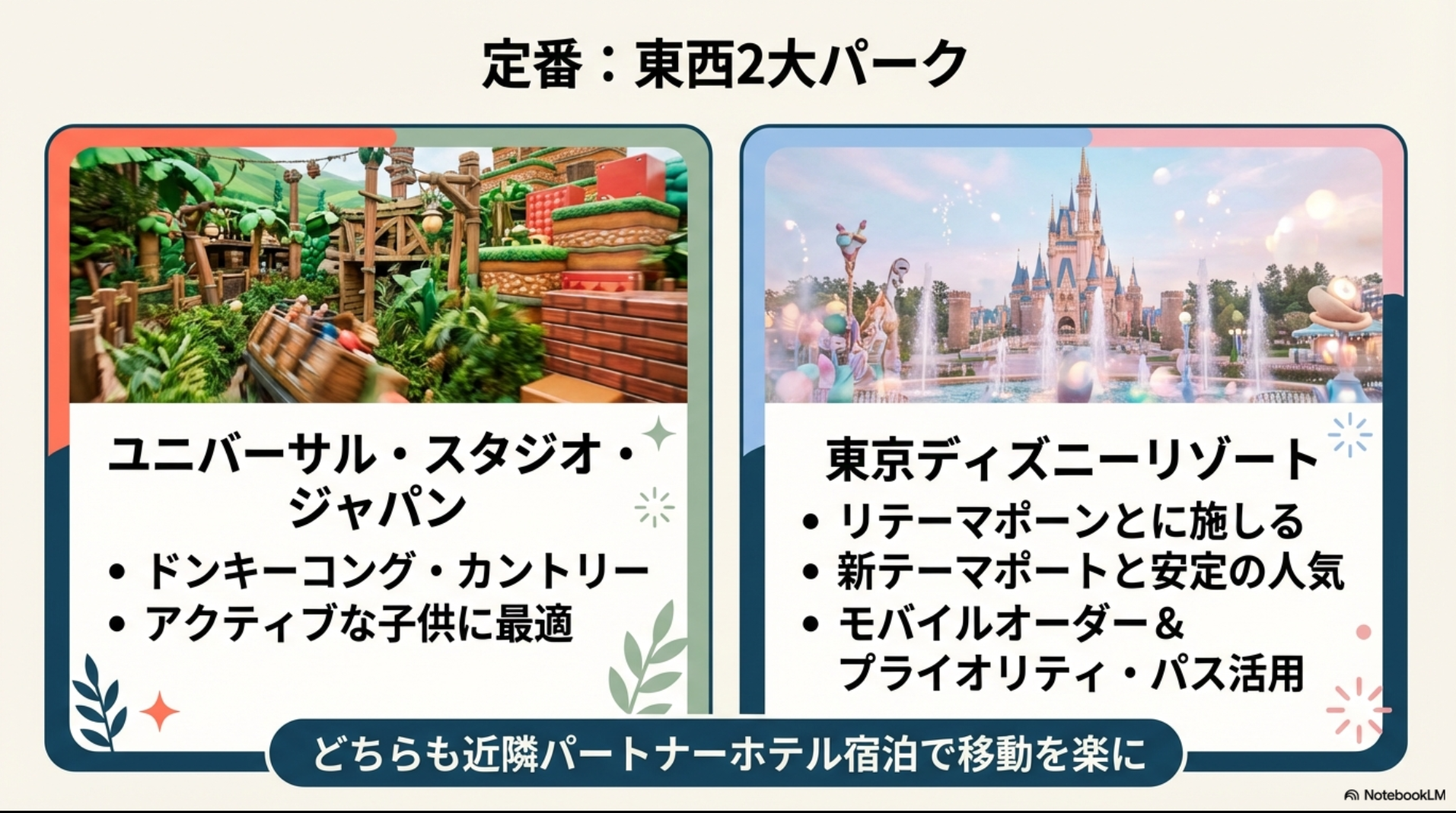 USJやTDRは子連れ旅行の定番！の画像